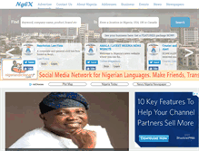 Tablet Screenshot of ngex.com